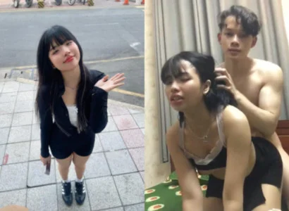 cô gái chubby xinh đẹp kết nối qua những hành động nóng bỏng